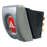 Interruptor Botão Pisca Alerta Corsa 02 Cinza 93397730 Gm