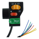 Interruptor De Guidão De Motocicleta Universal 7 8 Botão