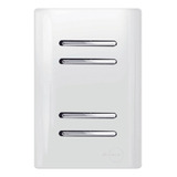 Interruptor De Luxo 4 Teclas Simples Novara 4x2 No210