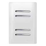 Interruptor De Luxo 4 Teclas Simples Novara 4x2 No210