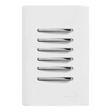 Interruptor De Luxo 6 Teclas Paralelas Novara 4x2 No211