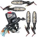 Interruptor De Partida Botão Com Pisca Alerta CB300 CB300R XRE300 Modelo CB500 Com Piscas Led