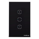 Interruptor Dimmer Touch Smart Wi fi Ews1101 Preto Intelbras