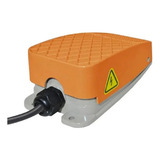 Interruptor Eletrico Metalico Tipo Pedal Jng Mdfs 3 1na 1nf Cor Laranja