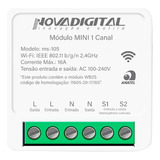 Interruptor Inteligente Relé Wifi Novadigital 1