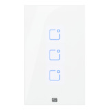 Interruptor Inteligente Weg Touch 3 Botões Wifi E Rf Alexa