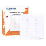 Interruptor Inteligente Zigbee Novadigital 8 Botões Touch Tuya Smart Life Alexa Google 110v 220v Bivolt