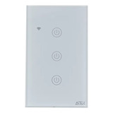 Interruptor Luz Smart Wireless 3 Botões Touch Alexa Google