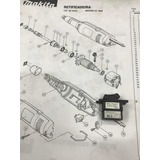 Interruptor Original Makita Retifica
