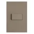 Interruptor Paralelo Horizontal 4x2 - Recta Fendi Fosco