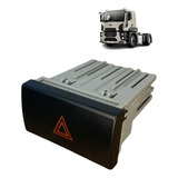 Interruptor Pisca Alerta 12v P  Ford Cargo Panda Após 2011