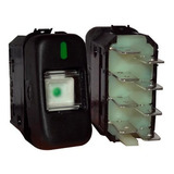 Interruptor Tecla Botão De 1 Posição Kostal Mercedes Benz Marcopolo E Mercedes Benz Caminhões Ônibus 24v Preto 1988 Até