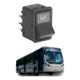 Interruptor Tecla Mbb Tomada Forca Mb Onibus Caminhoes Esq
