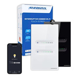 Interruptor Touch 2 Botões Dimerizável Wifi Smart Alexa
