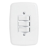 Interruptor Triplo Ideale Pluzie