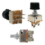 Interruptor Universal Rotativo 5 Pinos Ar Condicionado 3 Pçs