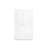 INTERRUPTOR WI-FI INTELIGENTE 01 TECLA - ALEXA SEM NECESSIDADE DE NEUTRO