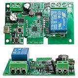 Interruptor Wifi Pulso 1ch Relé Contato Seco 1 Canal 5v 12v 32v Botoeira Portão Eletrônico Garagem Fechadura Elétrica Automação Compatível Com Alexa E Google Home