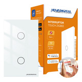 Interruptor Zigbee Inteligente 2 Botões Alexa Novadigital