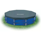 Intex 28030 Capa Protetora De 3,05 Mts Para Piscinas Redondas Cor Azul