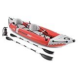 Intex Caiaque Excursion Pro- Série Profissional- Caiaque Inflável De Pesca- K2- 2 Pessoas- Vermelho