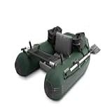 INTEX Tubo Flutuante Inflável Big Catch Pro Inclui Remos De Barco De Luxo De 137 Cm E Bomba De Alto Rendimento Suportes De Vara De Pesca Destacáveis Régua De Peixe De Malha Mochila Resistente 