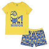 INTIMO Conjunto De Pijama Infantil Minions 1 In A Minion Do Filme Meu Malvado Favorito Multicolorido 6