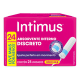 Intimus Absorvente Interno Médio 24 Unidades