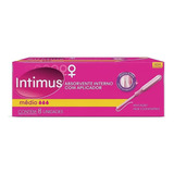 Intimus Absorvente Interno Médio Com Aplicador De 8 Unidades