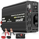 Inversor De Corrente  Inversor  Kit Inversor  Inversor De Tensão 1000W  Inversor Transformador Conversor  Inversor De Tensão Automotivo E Domestico