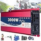 Inversor De Energia De Onda Senoidal Pura 3000 4000 5000w Dc 12v 24v 48v 60v Para Ac 110v 220v Com Soquete Universal E Portas USB Conversor De Carregador 24Vto110V 3000W