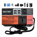 Inversor De Potência Para Carro 200w 12v 24v 110v 220v 4 Usb