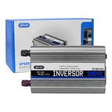Inversor De Tensão 500w 110v Função Ups Onda Trapezoidal Pwm