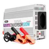 Inversor De Tensão 500w 12v Para 220v Transformador Veicular