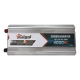 Inversor De Voltagem Gilgal 4000w 12v P 220v Para Energia Solar Transforma Corrente Contínua Em Alternada Para Sistemas Fotovoltaicos Domésticos E Comerciais