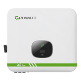 Inversor Growatt Fotovoltaico Ongrid Mod 15ktl3 x2 Trif 380v