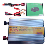 Inversor Power Inverter 500w 12v 110v Transformador