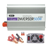Inversor Tensão Placa Solar Knup 500w 12v 220v Conversor