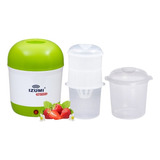 Iogurteira Elétrica Bivolt Verde 1 Dessorador 1 Pote Izumi
