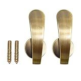 IOOOFU 2 Peças Suporte De Cortina De Parede Ganchos Montados Em Retenção De Ganchos Decorativos Resistentes Para Cortinas De Janela Gancho De Cortina Fixadores De Cortina Para Cortinas