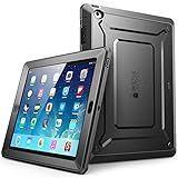 Ipad 2 Case, Supcase Apple Ipad Case [unicorn Beetle Pro Series] Full-body Rugged Hybrid Protective Case Cover With Built-in Screen Protector For The New Ipad 2 (2nd Generation) (black/black)