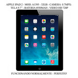 iPad Apple 2geraç A1395 9 7