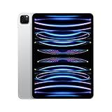 IPad Pro Da Apple De 11 Polegadas -4a Gerac-a-o-- Com Chip M2- Tela Liquid Retina-1 TB Wi-Fi 6E- Ca-mera Frontal De 12 MP- Ca-meras Traseiras De 12 MP E 10 MP- Face ID- Prateado