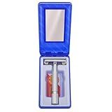 Ipetboom 1 Conjunto De Kit De Barbear Manual De Cabelo Com Capa Barbeador Manual Vintage De Cabo Longo Com Borda Dupla Barbeador Manual Para Homens E Mulheres 