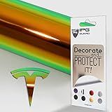 IPG Compatível Com Adesivo De Decalque Modelo 3 Conjunto De 9 Logotipos Adesivos De Sobreposição Faça Você Mesmo Conjunto De Adesivos Personalize Seu Veículo Verde Espelhado Para Ouro