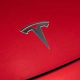 IPG Kit De Envelopamento De Decalque Com Logotipo Tesla Model 3 Conjunto De 9 Logotipos Adesivos De Sobreposição De Emblema Conjunto De Adesivos Faça Você Mesmo Personalize Seu Modelo 3 Alumínio Escovado Escuro 