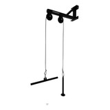 Iron Health Equipamentos Esportivos Mono Cross Over Fixo Em Parede Preto