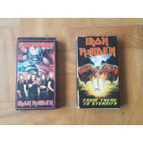 Iron Maiden - 2 Vhs -metallica, Megadeth, Slayer, Saxon, Dio