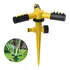 Irrigador Aspersor Giratório 360 Com Regulagem Pressão Espiga Subterrâneo Para Jardim Grama Plantação