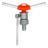 Irrigador Giratório 1 2pol Com 6 Jatos E Suporte Garden